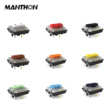 Kailh 1350チョコレートチョコチョコロープロファイルキーボードスイッチ - 茶色、白、青、赤、黄色
