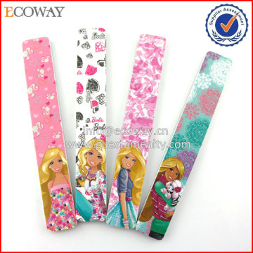 Wholesale Hot Sale Hotel Cheap Disposable Cartoon Cute Nail File