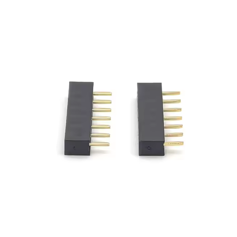2.54mm Pitch Female Header Single Row Straight H3.5 17P (3)