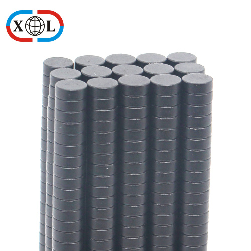 Black Epoxy Coating Strong Neodymium Disc Magnet