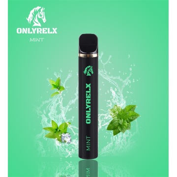 Vapor vape desechable 100% orgánico e-líquido