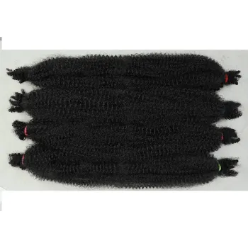 Afro Marley Hair Springy Afro Twist extension spring afro twist braid Box Brainding Hair Crochet Hair