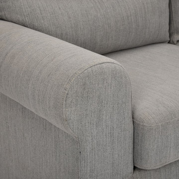 Großhandel kundenspezifische faltende hölzerne moderne nordische apartment wohnzimmer 2sitzer modern stoff sofa