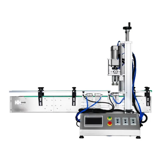 High Capacity Bottle Filling and Capping Machine for Desk Placement