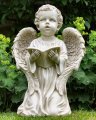 White Marble Little Angel Statue Dijual