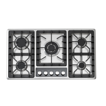 900 mm gas burners stoves Easy to operate Cook tops  kitchen room Gas Stove Easy cleaning cooker hob