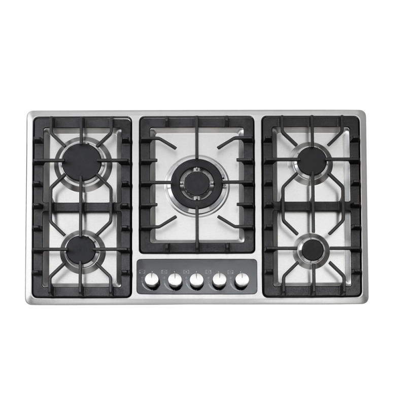 900 mm gas burners stoves Easy to operate Cook tops  kitchen room Gas Stove Easy cleaning cooker hob