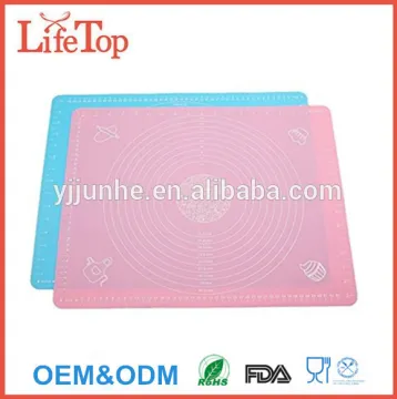 Extra Large Silicone Baking Mat Pastry Rolling Mat with Measurements