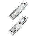 ZDC Housing Matt Chrome-coated Cabinet Flat Locks Latches