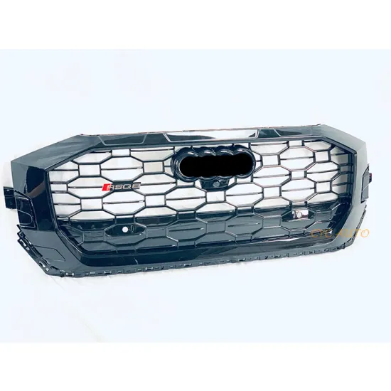 RSQ8 Style Mesh Grille Facelift Front Bumper Grille for Audi Q8 4M SQ8 (2020-2023) - No ACC