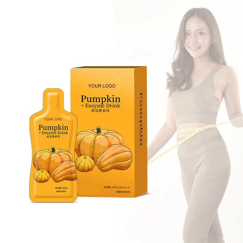 OEM/ODM Vegan Dietary Fiber Pumpkin Enzyme Promote Digestion Enzyme Weight Loss Drinks1