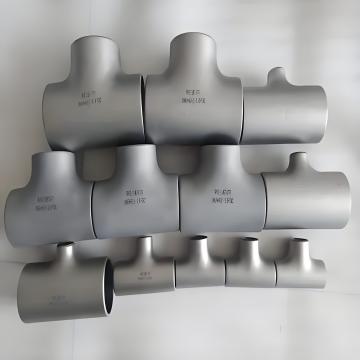 High Quality Titanium Tee Pipe Fittings in Stock