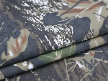 Forest Camouflage Fabric Military Uniform