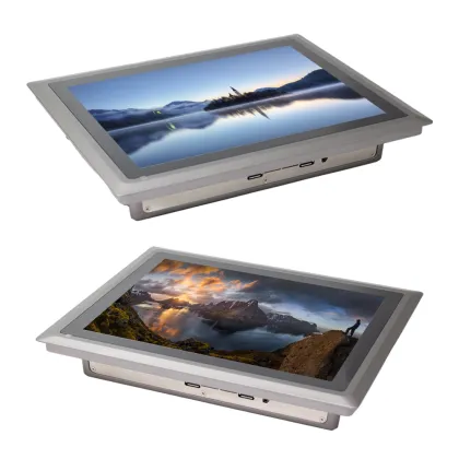 Industrial touch screen panel monitor