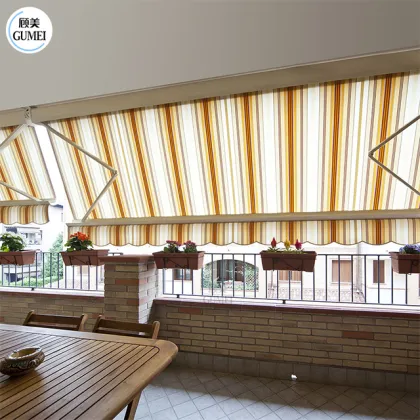 Heavy Duty 4m Retractable Awning for Outdoor Sunshade