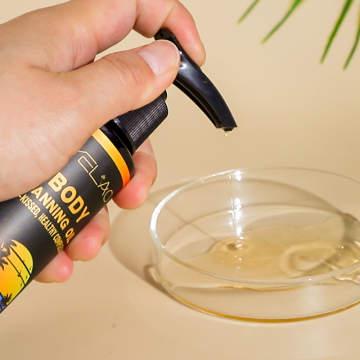 Moisturizing Long Lasting Natural Color Sun Tan Oil