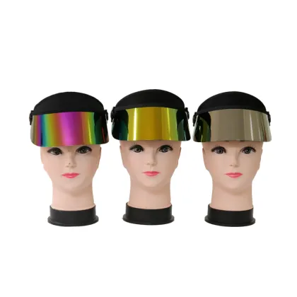 colorful anti-uv sun visor sunscreen hat