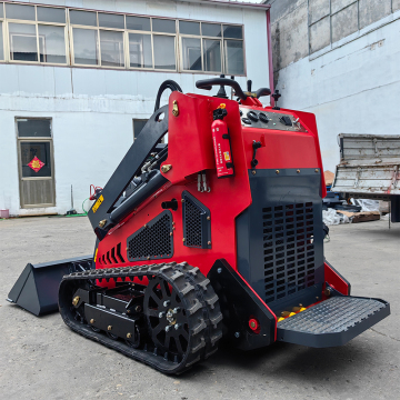 Tracked Mini Skid Steer Loader with 23hp Engine