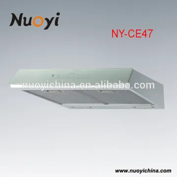 Spraying panel slim range hood with aluminum filter/kitchen aire range hood