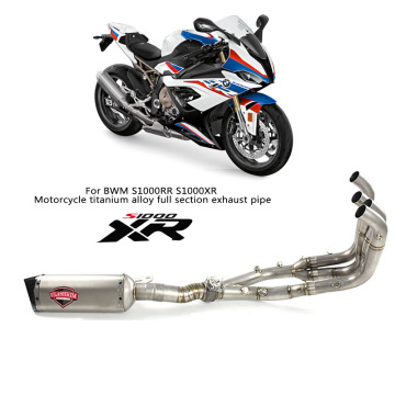 Titanium Alloy Exhaust System for BMW S1000RR/S1000XR 2019