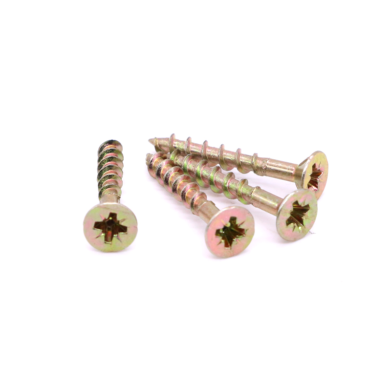 Flat Head Chipboard Screw Multi-Purpose Screws