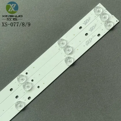 Backlight Strips for PIONEER ROWA 43" TV Models 43L35 and E42F2000: JS-D-JP4320-081EC, 091EC & D43-F2000