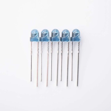 970nm LED อินฟราเรด 3 มม. LED เลนส์สีฟ้า H4.5mm