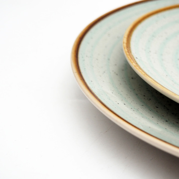 Handbemalte Keramik-Suppen-Reisschüssel mit kundenspezifischem Logo