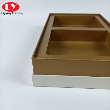 Custom Luxury Rigid Cardboard Skincare Box Paper Insert