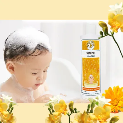Sulfate Free Body Wash, Baby Shampoo, and Anti-Dandruff Shower Gel for Glowing Skin