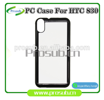 sublimation heat transfer plastic blank diy cell phone case cover skin for Prosub-HTC 830