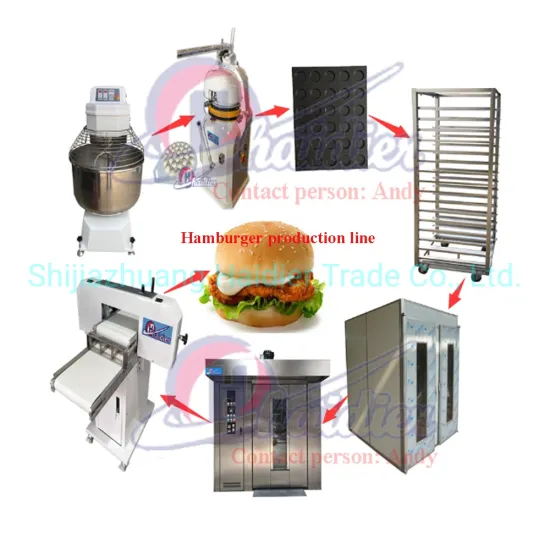 Hamburger Making Machine/Bread Production Line for Sale
