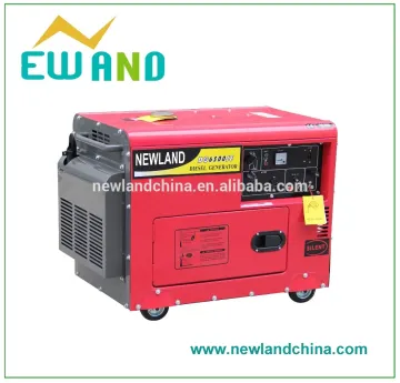 low noise silent portable diesel generators/super silent 5kW diesel generator
