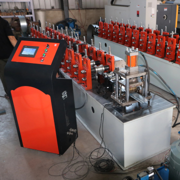 Fully Automatic Garage Door Panel Making Machine with Steel Frame, Purlins, and Galvanized Steel Components