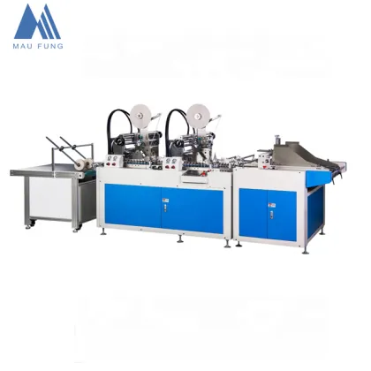 Double Side Tape Application Machine for Cardboard and Card Boxes