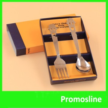 Hot Selling customized cutlery set stainless steel with color box