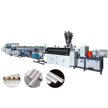 High output PPR PE pipe production line