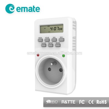 French Plug Timer Countting Timer Counting Socket Automatically on off - R