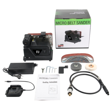 Portable 180W Woodworking Belt Sander: Mini Edge Sanding Machine