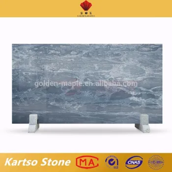 High polished Kartso stone crystallized glass stone countertop material