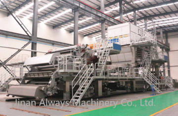 Tissue paper machine