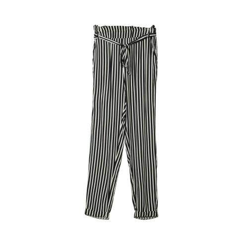 Pantaloni a righe da donna