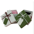 Gift Packaging Paper Box with Ribbon Bowknot