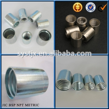 High quality carbon steel hydraulic ferrules and fittings