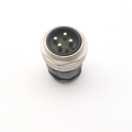 7/8'' Field-wireable Connector Male Straight 4-Pole