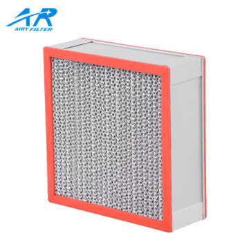 High temperature resistant efficient HEPA air filter