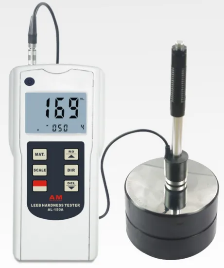 Portable handheld digital leeb hardness tester for metal, iron, alumunium