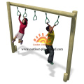 Outdoor Trapeze Walk Balancing Structure For Kids