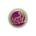 Anpassad djur som är frihet Tiger Badge Pin