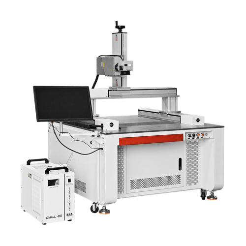 Máquina de marcação a laser UV de grande formato pórtico